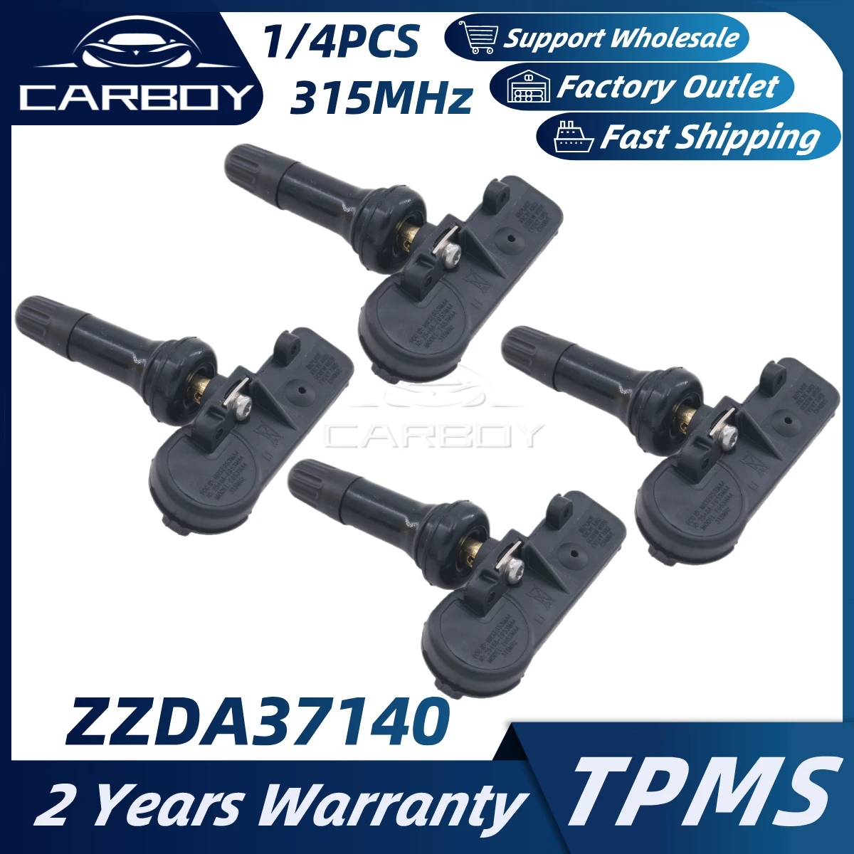 

ZZDA37140 TPMS Tire Pressure Monitoring System For Lincoln MKC MKZ MKX Navigator Ford E-350 F-250 Super Duty Mercury Mariner