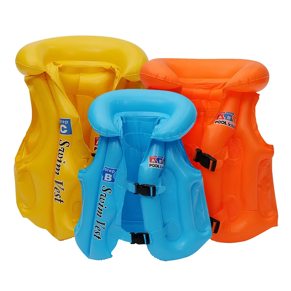 

Спасательный жилет для детей, надувной плавательный жилет из ПВХ, вспомогательный бассейн для водных видов спорта, аксессуары для бассейна