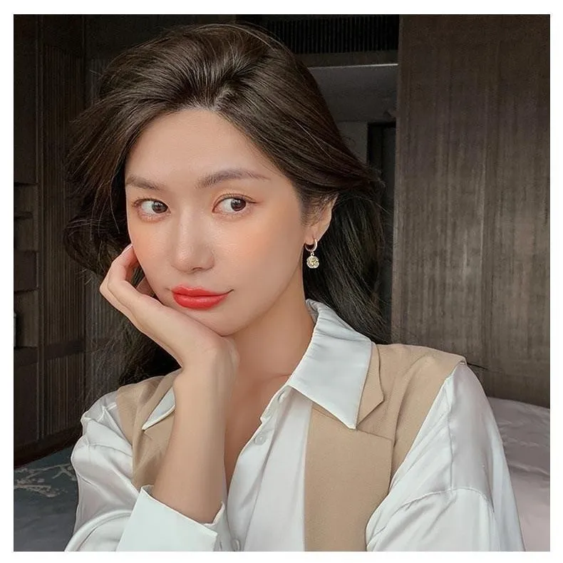 Роскошные серьги в форме кошачьих глаз для женщин модные и оригинальные стиле