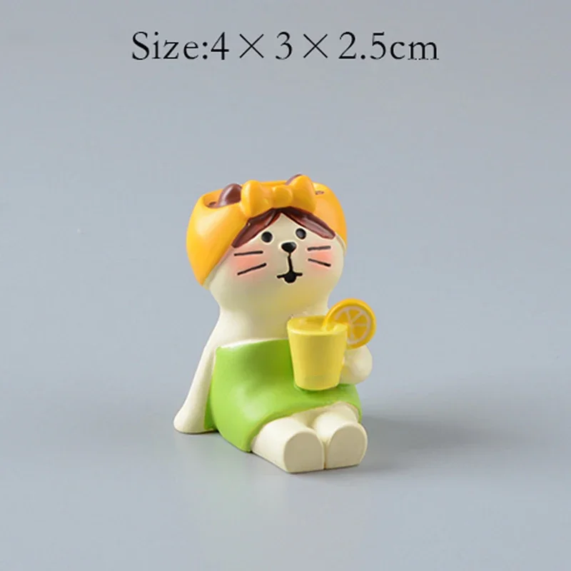 ZAKKA милые питьевые фигурки кошек Шиба-ину замачиваются в ванне модель из смолы