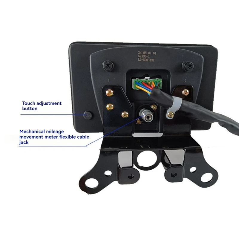 Панель цифрового счетчика для ITALIKA EX125 FORZA125 Ft125 Спидометр Одометр в сборе Honda CG125