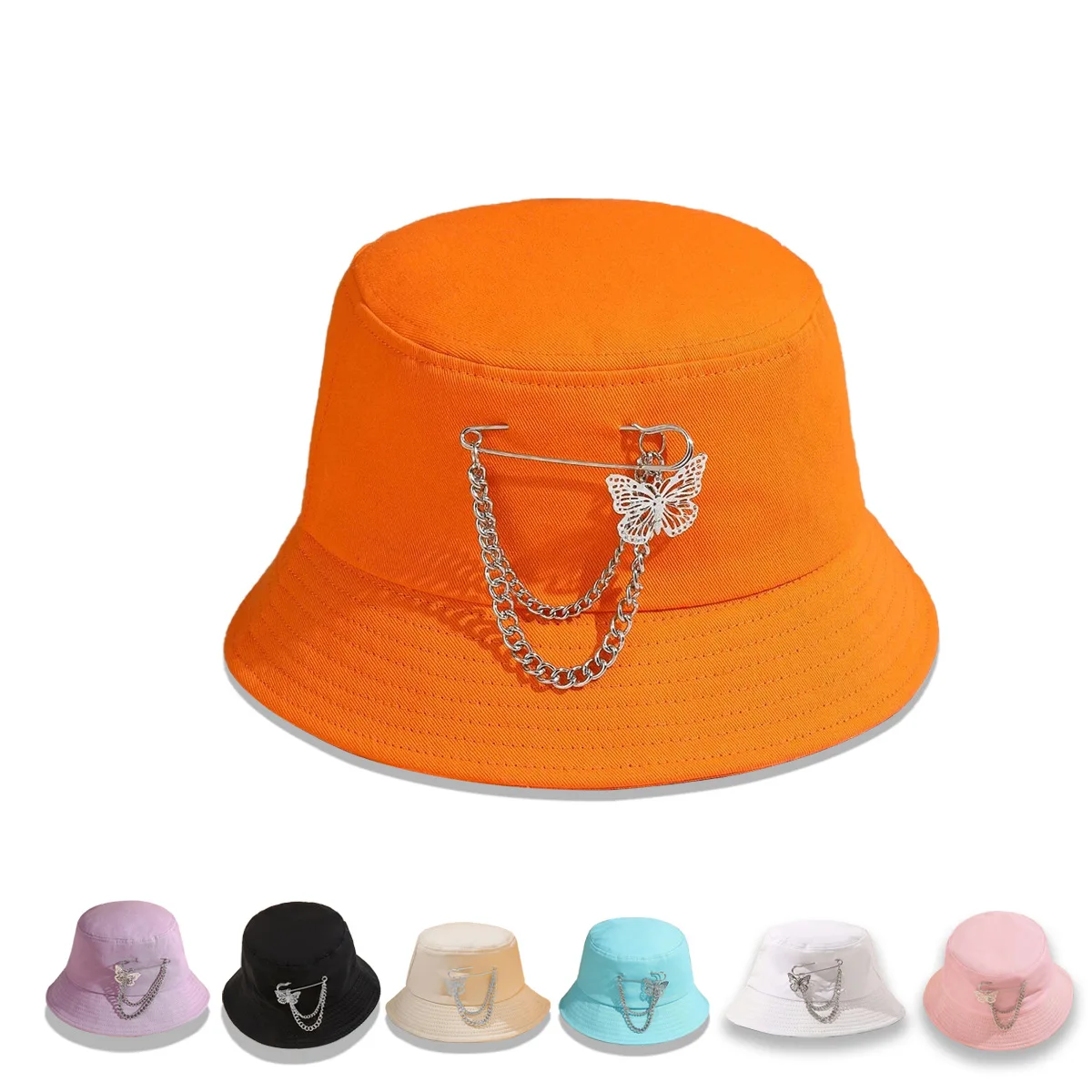 

Шляпа рыбака в форме бабочки Корейская версия модная универсальная трендовая индивидуальная Солнцезащитная шляпа в японском стиле