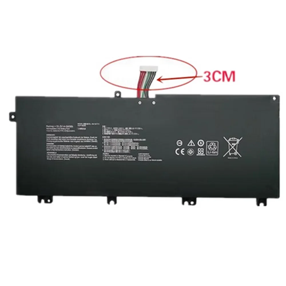 B41N1711 Оригинальный аккумулятор для ноутбука 15 2 64WH Asus ROG Strix GL703VD GL703VM GL503 FX503VM FX63V ZX63V