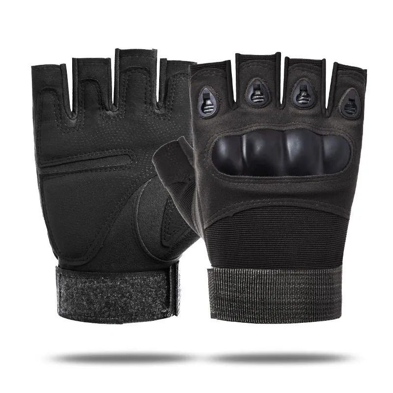 Tactical Hard Knuckle Half Finger Gloves Men's Army Military Combat Hunting Shooting Airsoft Paintball Police Duty - Fingerless 2 Tactical Hard Knuckle Half Finger Gloves Men's Army Military Combat Hunting Shooting Airsoft Paintball Police Duty - Fingerless 2