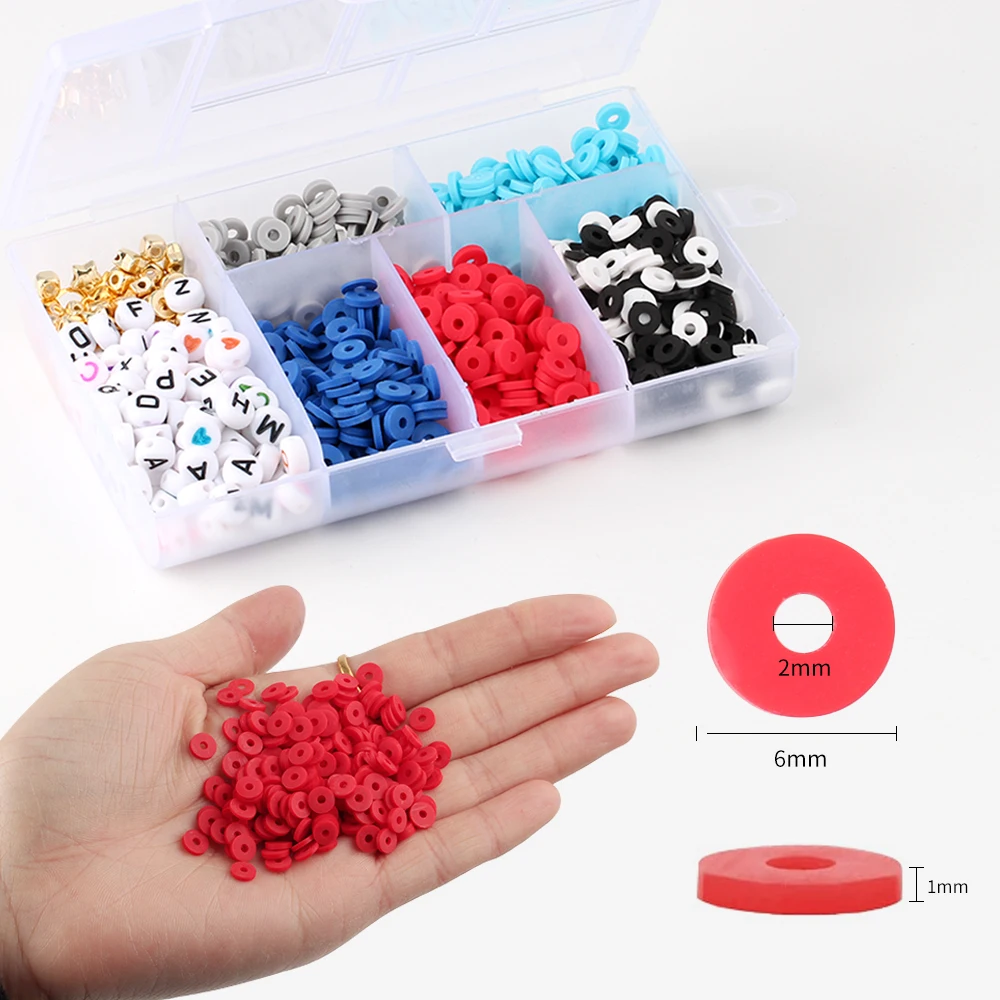 

CHONGAI Mix полимерная глина, акриловые бусины, комплекты для изготовления ювелирных изделий, мягкая керамика, разделительные бусины для детей, ...