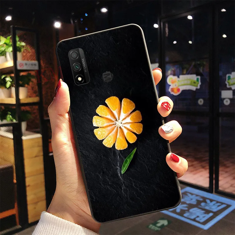 Силиконовый чехол для Huawei P Smart 2020 _ 6 21 дюйма милый из ТПУ телефона PSmart задняя