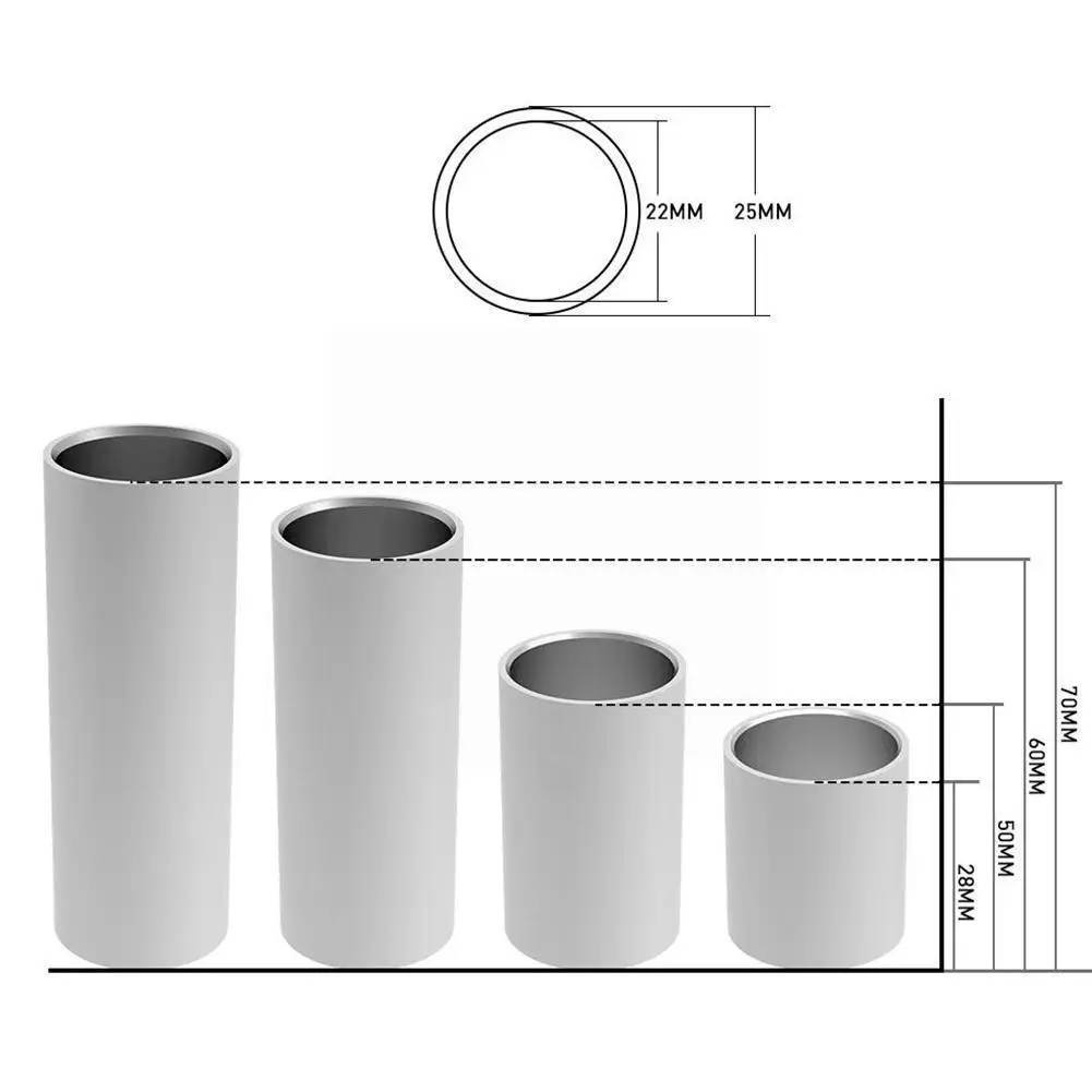 

Металлическая горка для гитары серебристого цвета, хромированная сталь, аксессуары с гладким шагом, горка для костяшек, скользящее кольцо, ...