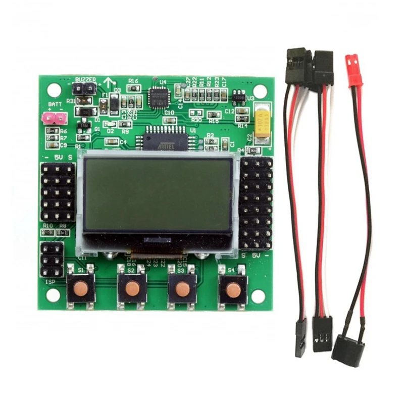 

Multi-Rotor LCD Flight Control Board With 6050MPU And Atmel644pa 644PA Drone Accessory 4.8-6.0V
