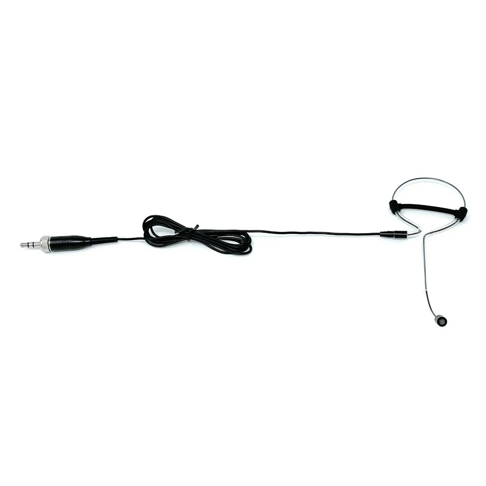 1pc Single Earhook Cardioid Headset Microphone 3.5MM For Sennheiser Wireless Black Comfortable Noise Reduction Mic Headset enlarge