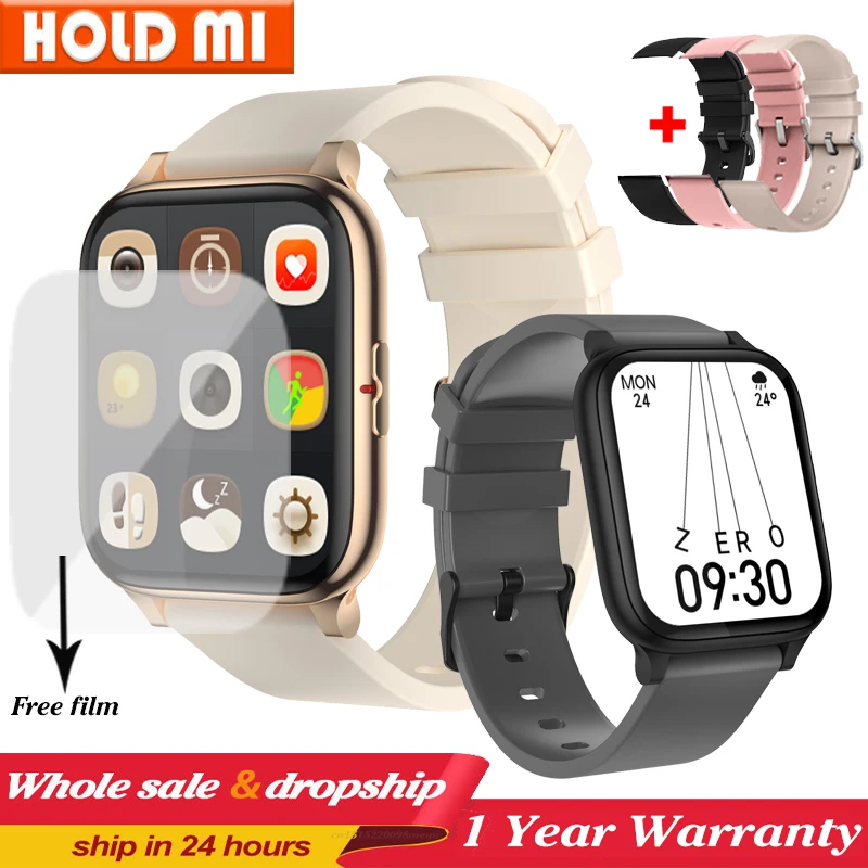 

ZERO 1.69 Inch Smart Watch Men Heart Rate Monitor IP67 Waterproof Women Smartwatch Fitness Tracker for iPhone Plus VS P8 Mix