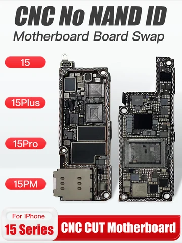 Материнская плата CUT с ЧПУ для IPhone 15 Pro Max 4G 5G, материнская плата для полировки процессора AP RF, IPhone 15 Plus, переключение процессора, замена базовой полосы