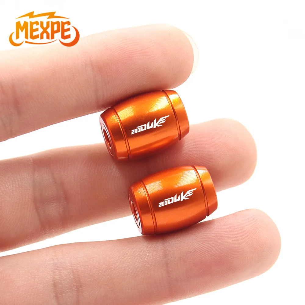 

Suitable for KTM motorcycle LOGO DUKE125 DUKE200 CNC aluminum alloy modification tire valve cover tire valve cover sealing cover