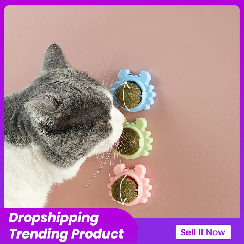 

Healthy Cat Catnip Toys Ball Cat Candy Licking Snacks Nutrition Catnip Snack Nutrition Energy Ball Kitten Cat Toy Cat Supplies