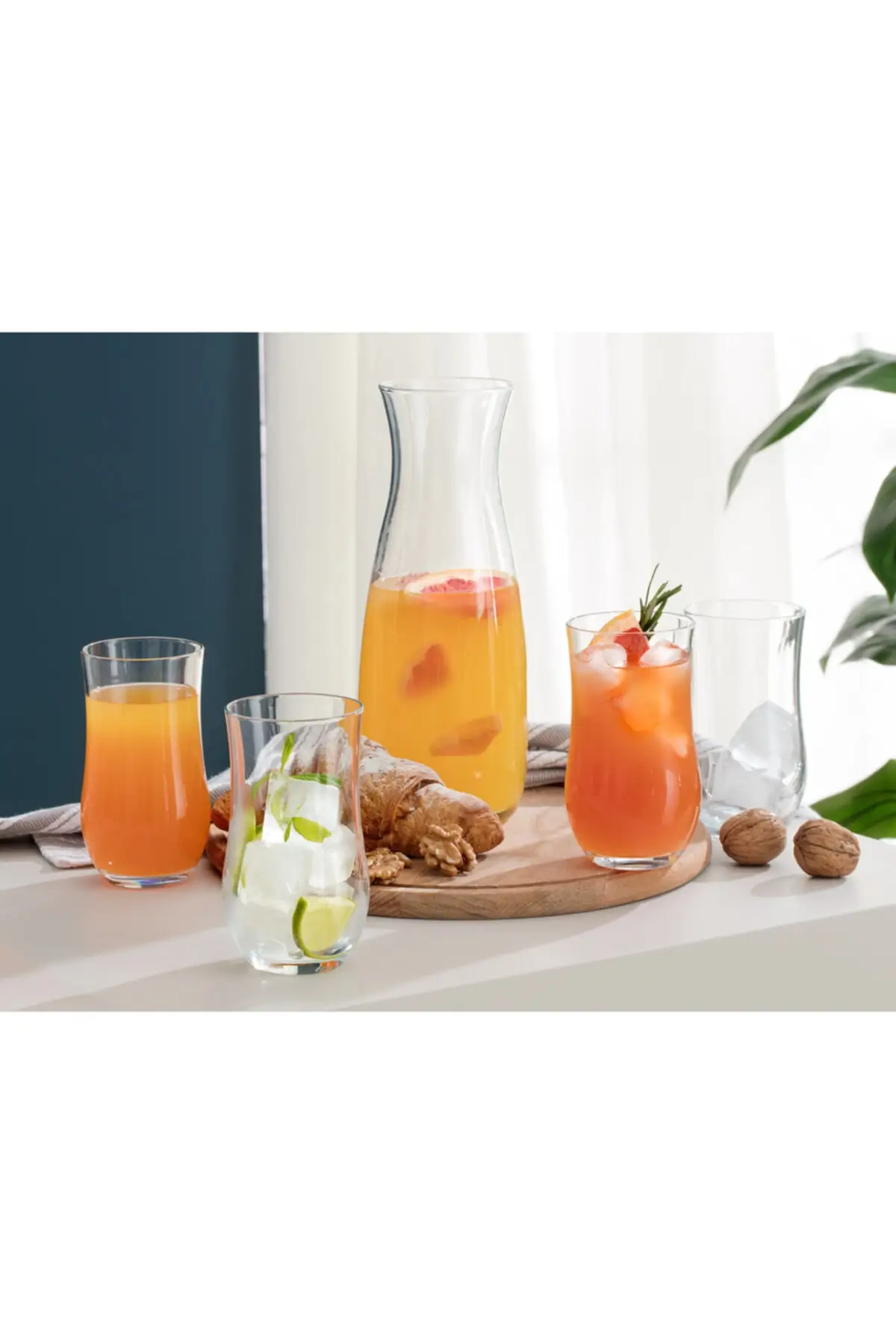 Набор кувшинов из 5 предметов стеклянные и кувшины класса люкс