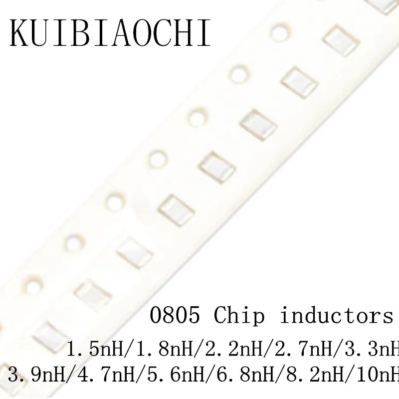 50 шт./лот высокочастотный чип-индуктор 2012 0805 1 5nH 8nH 2 2nH 7nH 3 3nH 9nH 4 5 6nH 6 8 10nH