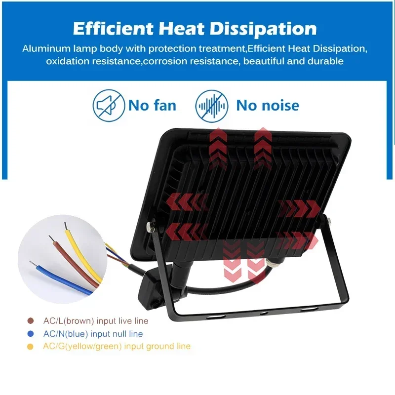 Фонарь Настенный с PIR-датчиком движения IP66 50 Вт 100 150