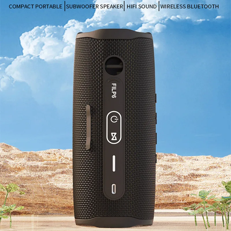 

Flip6 Waterproof Wireless Bluetooth Speaker, Outdoor Riding Card Audio, MP3 Music Player, Support AUX Audio Input, USB Playback