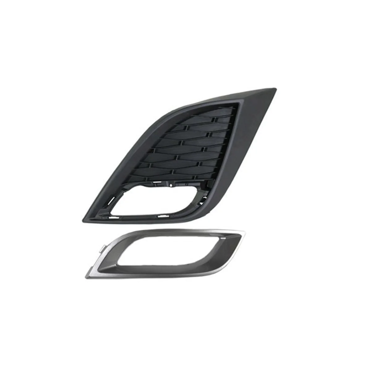 

Передний левый бампер BBN250C21C для автомобиля, противотуманная фара, противотуманная решетка, противотуманная фара, крышка гриля с хромированной рамкой для Mazda 3 2010 2011