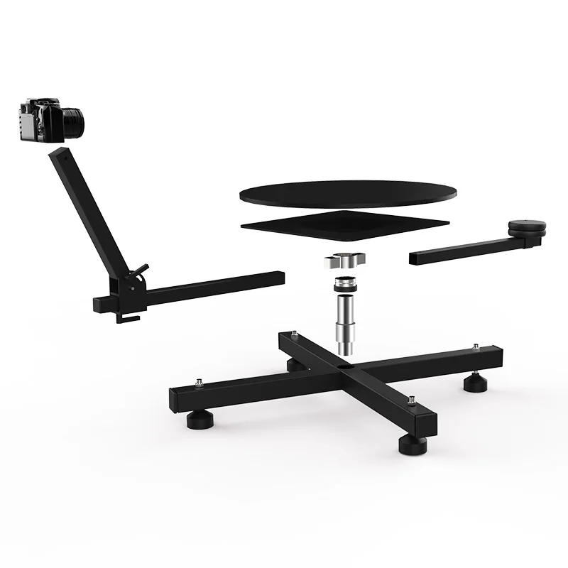 

Платформа для объемной съемки вращающийся на 360 ° стол для съемки нагрузка для объемной съемки направляющая для объемной съемки вращающаяся стойка для фотосъемки нагрузка 150 кг