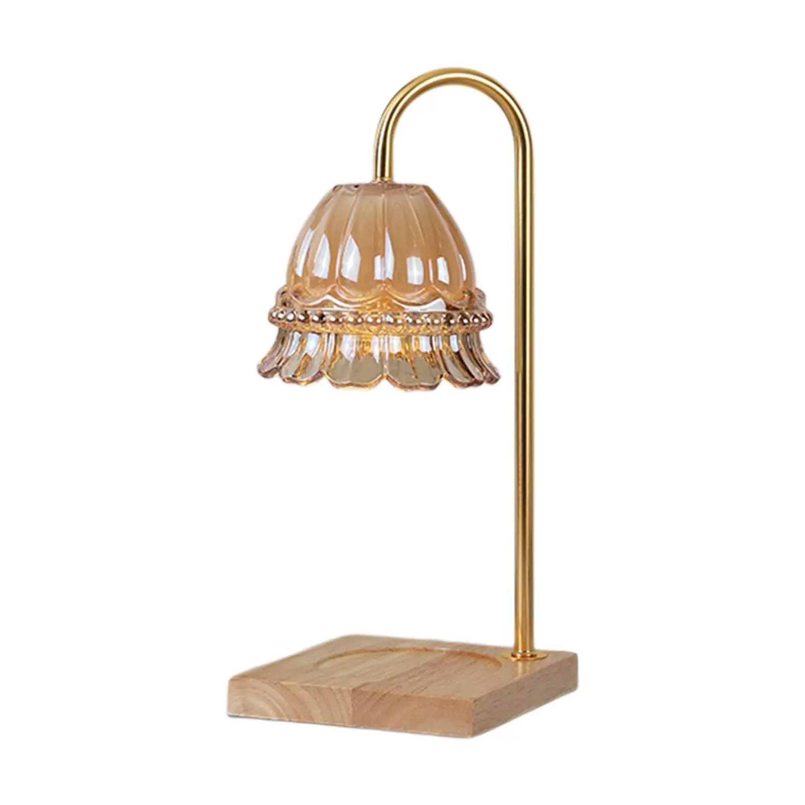 

Candle Warmer Lamp for Scented Candles No Flame Dimmable with 2 Bulbs Top Candle Lamp for Living Room Table Centerpiece Bedroom