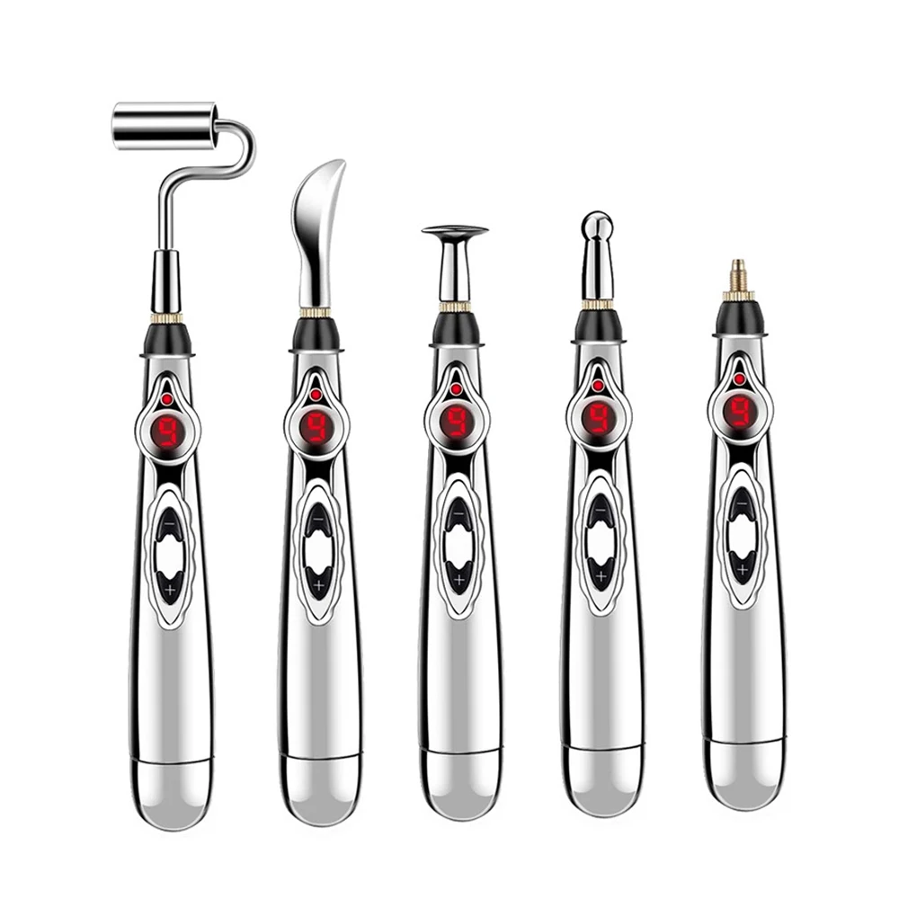 

Electronic Acupuncture Pen Electric Meridians Laser Therapy Heal Massage Pen Meridian Energy Pen Relief Pain Tools Body Massager