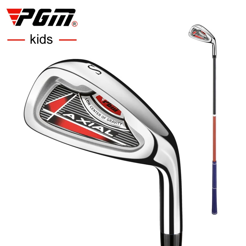 

PGM 7 Irons Golf Clubs for boys Beginners Practicing Clubs Class Upgraded Surface and High Elasticity Exercise Club JRTiG003