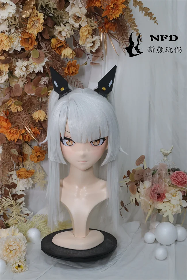 

(NFD034) Full head super sweet female resin crossdressing Doll kig cosplay kigurumi mask