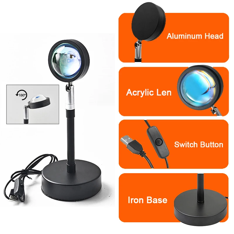 

Rgb Led Night Light 16 Colors Projector Tuya Smart Lamp Smart Life App Remote Portable Usb Photography For Living Room