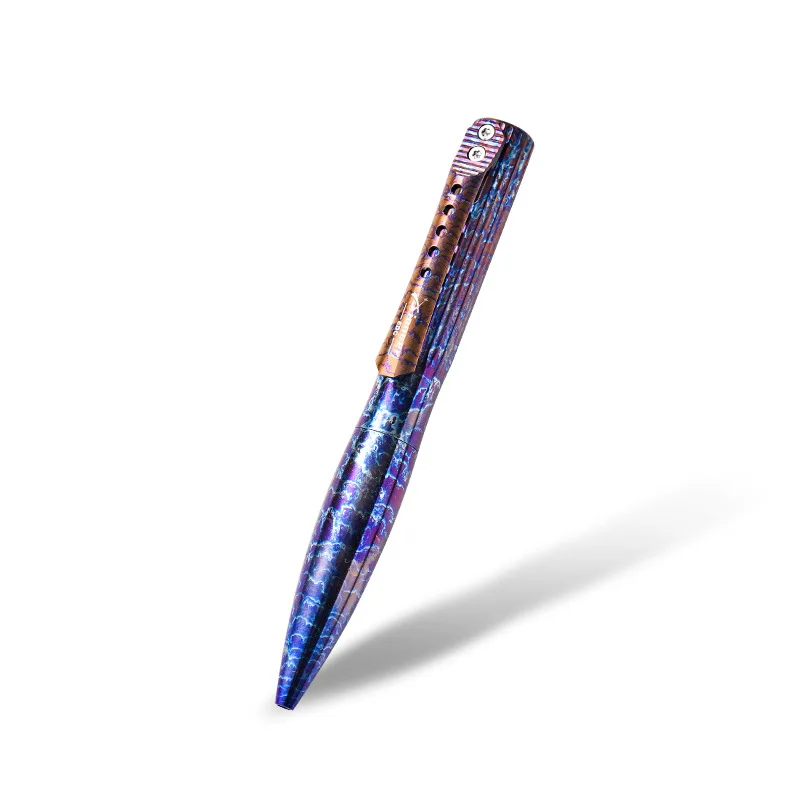 Ручка EDC из титанового сплава с коллекционным письмом многофункциональные