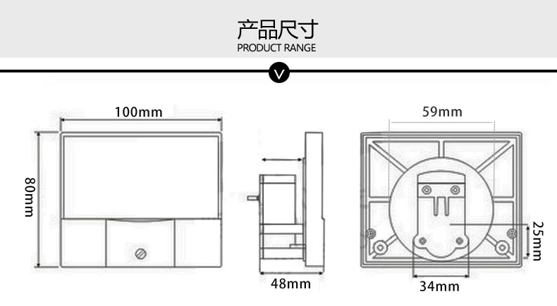 44c2 Milliammeter 100mA Microammeter 50UA DC Ammeter 200mA Pointer Table 100ua 80x100 | Diodes