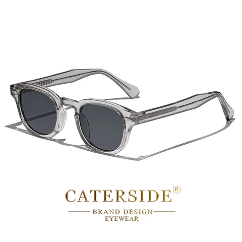 CATERSIDE Ретро круглые солнцезащитные очки