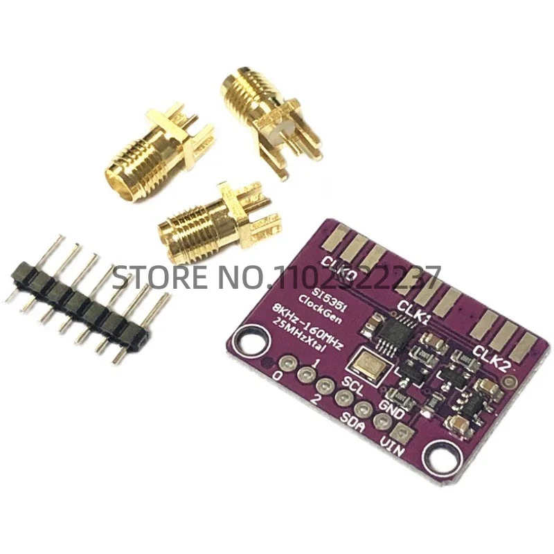 SI5351 Модуль генератора тактовых сигналов Si5351A Генератор частоты высокочастотных