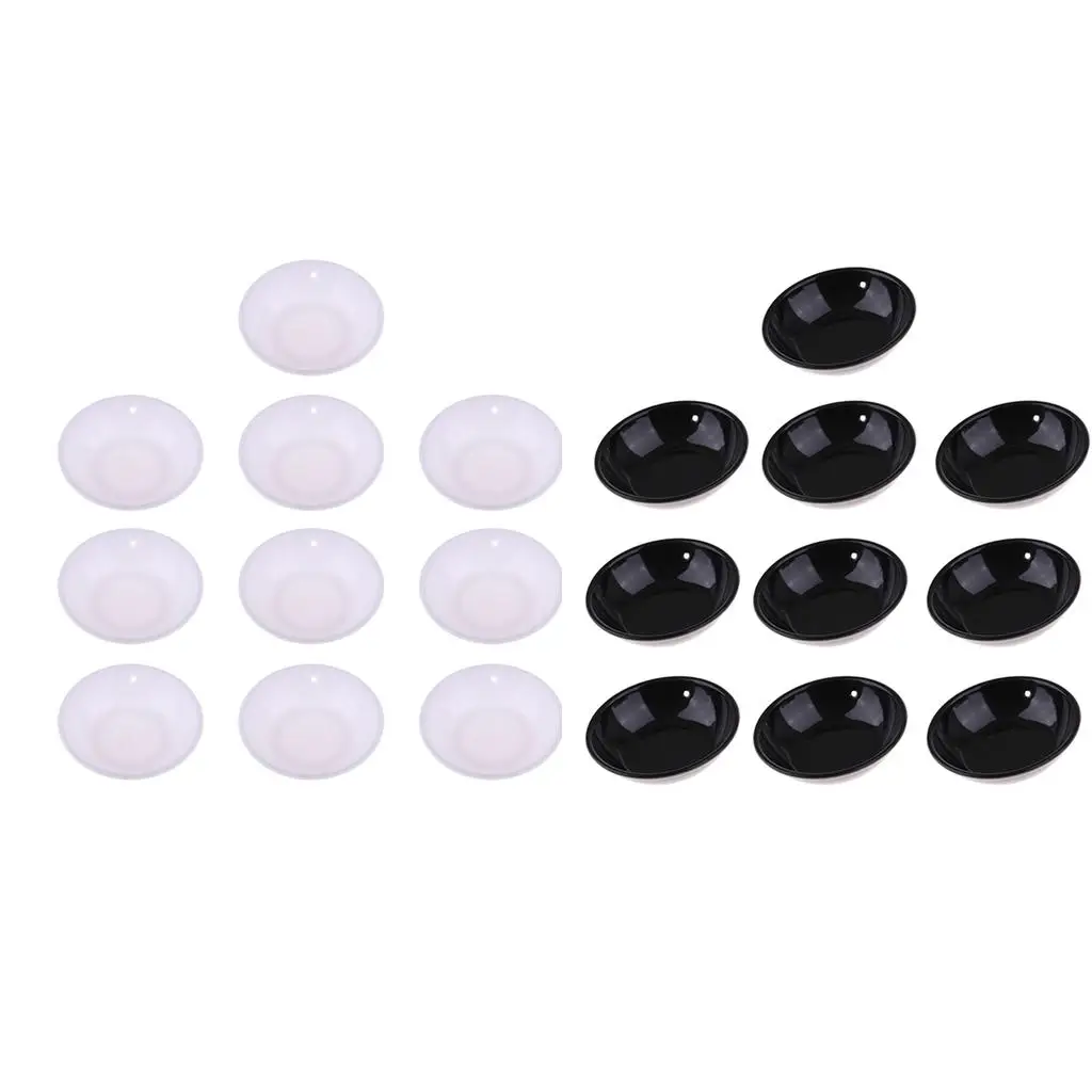 

10pcs Mini Plastic Bowl Set 1/3 Dollhouse Tableware Furniture Kids Pretend Play Toys