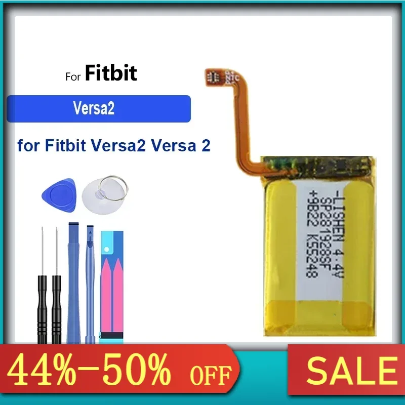 Портативная батарея SP 271828 SF 332327 150 мАч-260 мАч для Fitbit Versa Lite 4 3 2 Sense 352325 FB504 FB505