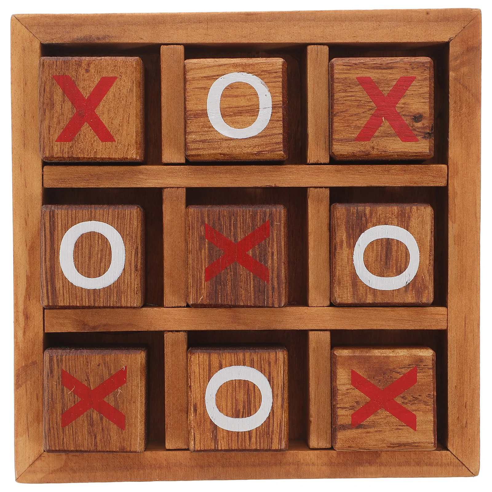 

Checkerboard Xo Chess Children's Toys Parent-child Wooden Jigsaw Puzzles Adults Solitaire Game Classic Games