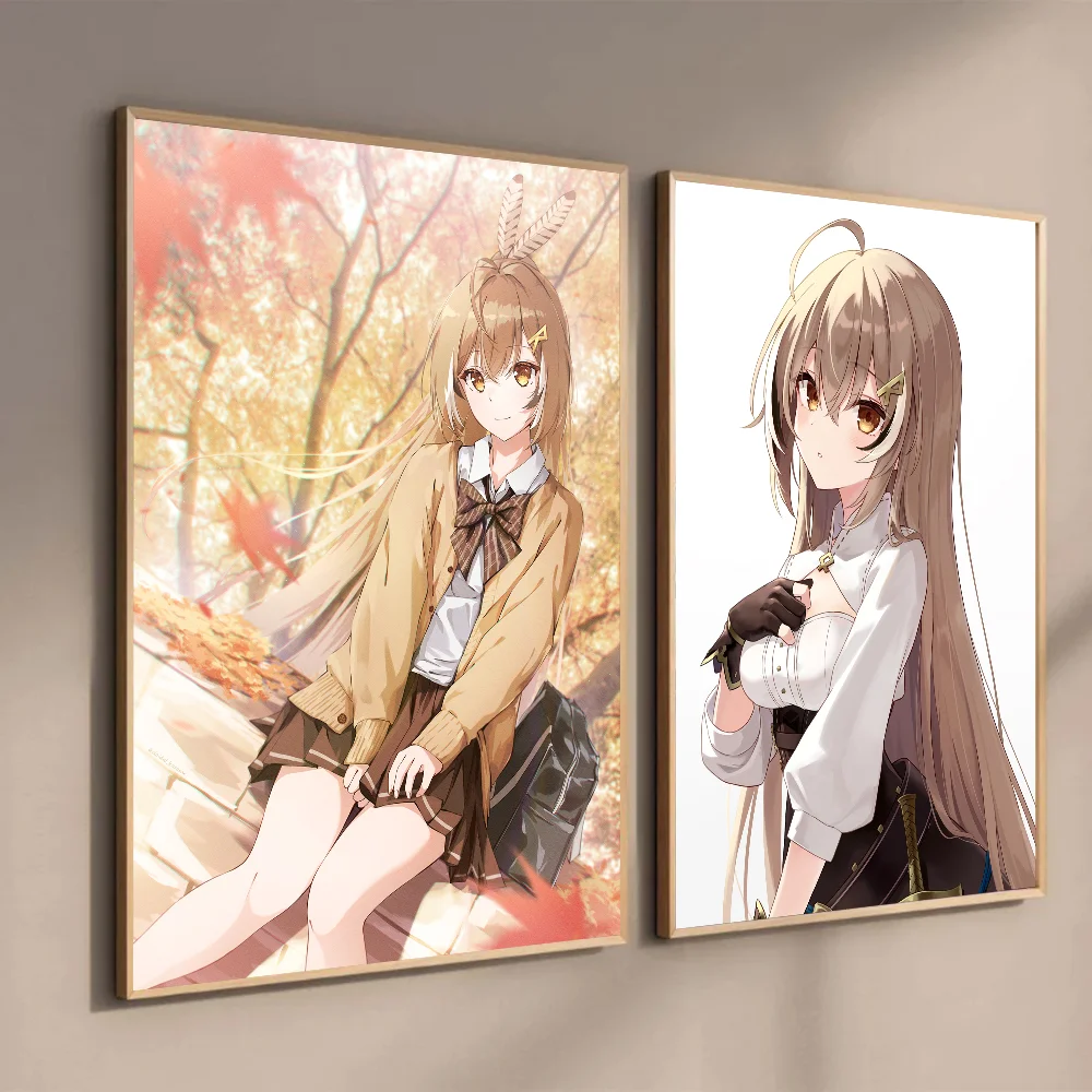 Самоклеящаяся водонепроницаемая бумажная наклейка Nanashi Mumei Hololive Girl Channel