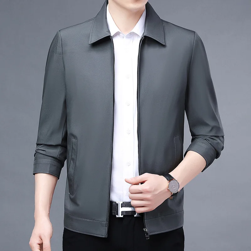 

2022 Men's Loose Fashion Polo Collar Jacket