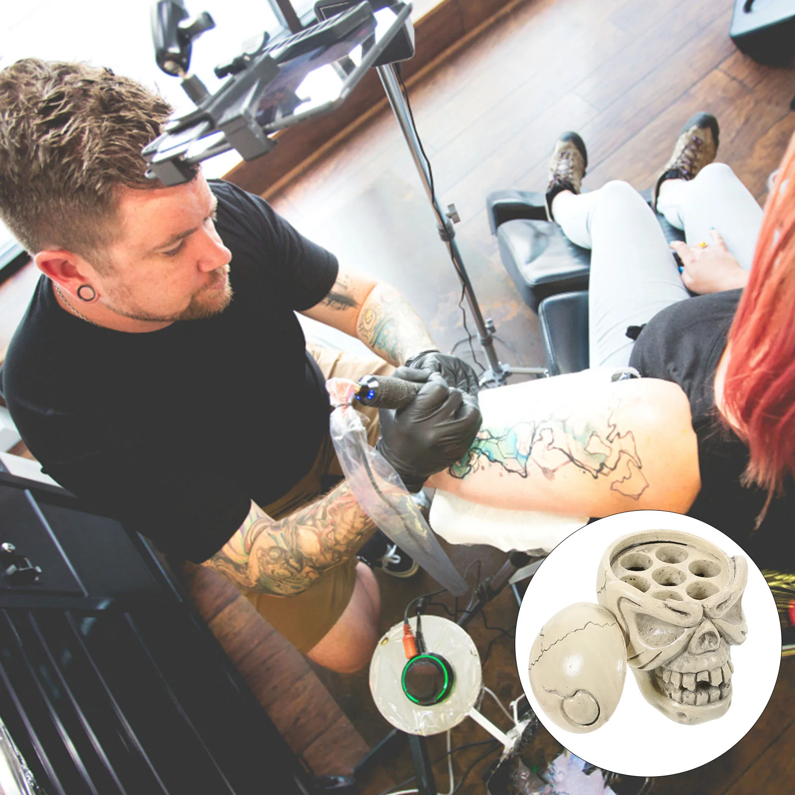 

Держатель для чернил для татуировки, держатель для чернил из смолы, держатель для планшетов, держатель для татуировок