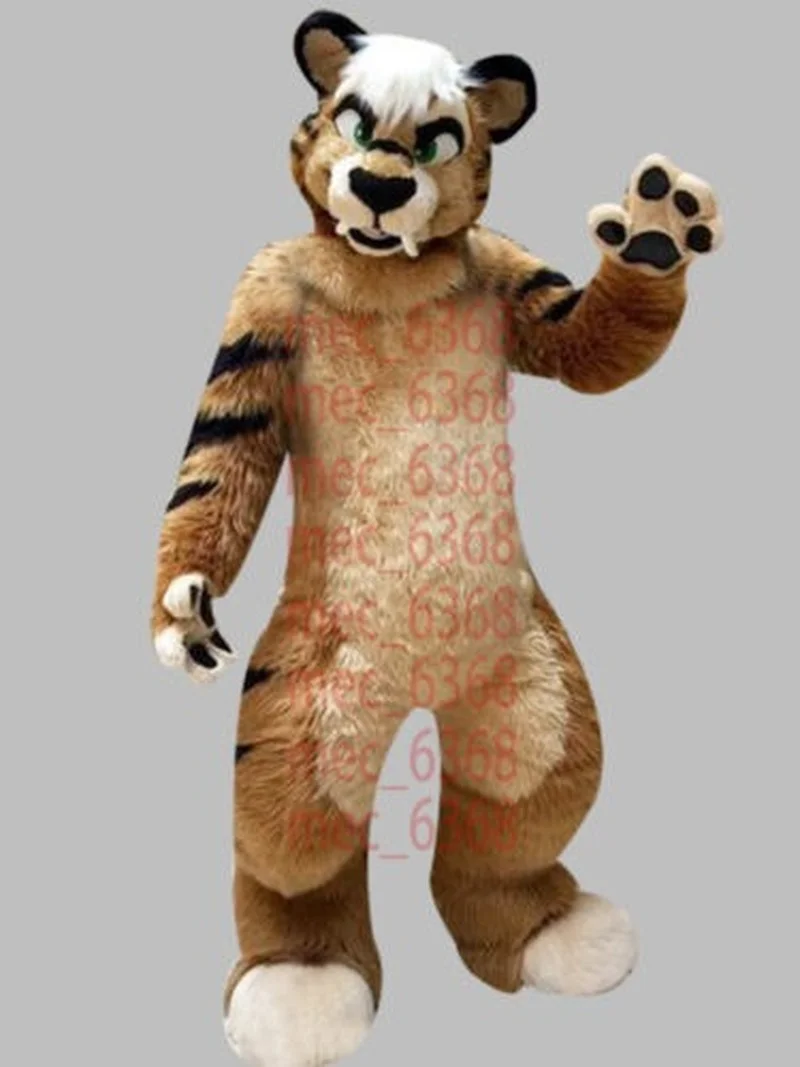 Fursuit Husky Dog Fox Mascot Costume Walking Halloween Furry Suit Role Play Cosplay Cartoon Outfits