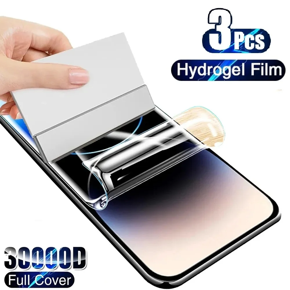 Гидрогелевая пленка для Blackview BV6600 BL5000 BL6000 BV6900 BV9900 E BV6300 BV5900 BV5500 BV5100 BV4900 Pro, Защитная пленка для экрана, 3 шт.