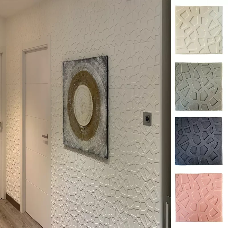 

3D Foam Wall Stickers Decorative Adhesive Panels Home Bedroom Decor Living Room Bathroom Kids TV Creative Waterproof Wallpaper