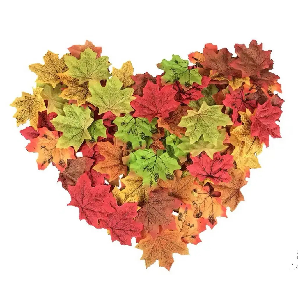 

A simulated maple leaf label