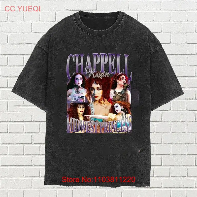 Винтажная промытая футболка Chappell Roan Midwest Princess дань принцессы