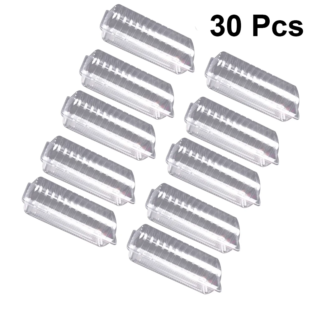 

30pcs Disposable Sushi Take Out Box Carry Out Box Fruit Cake Bread Packing Container for Home Bakery