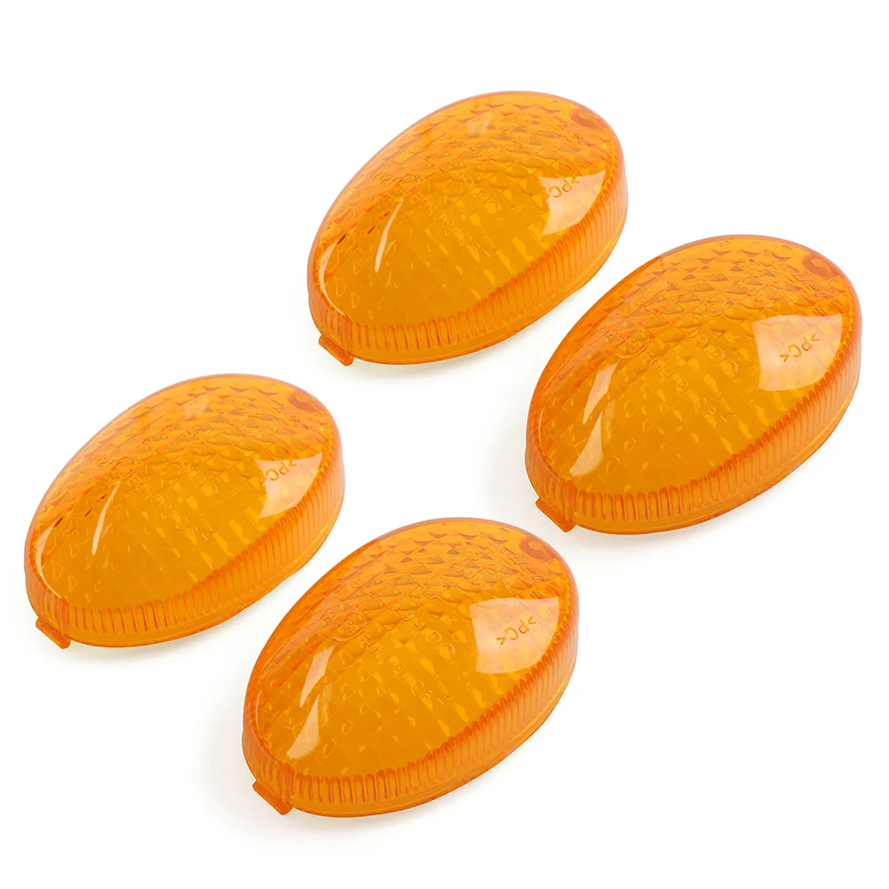 4 шт. линзы указателя поворота мотоцикла для KAWASAKI EX250R Vulcan S 650 KLX250/S/SF KLX 300SM 125 150 D-TRACKER