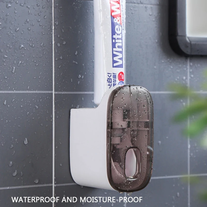 Автоматический домашний дозатор зубной пасты настенный дозиметр Лезный Бог