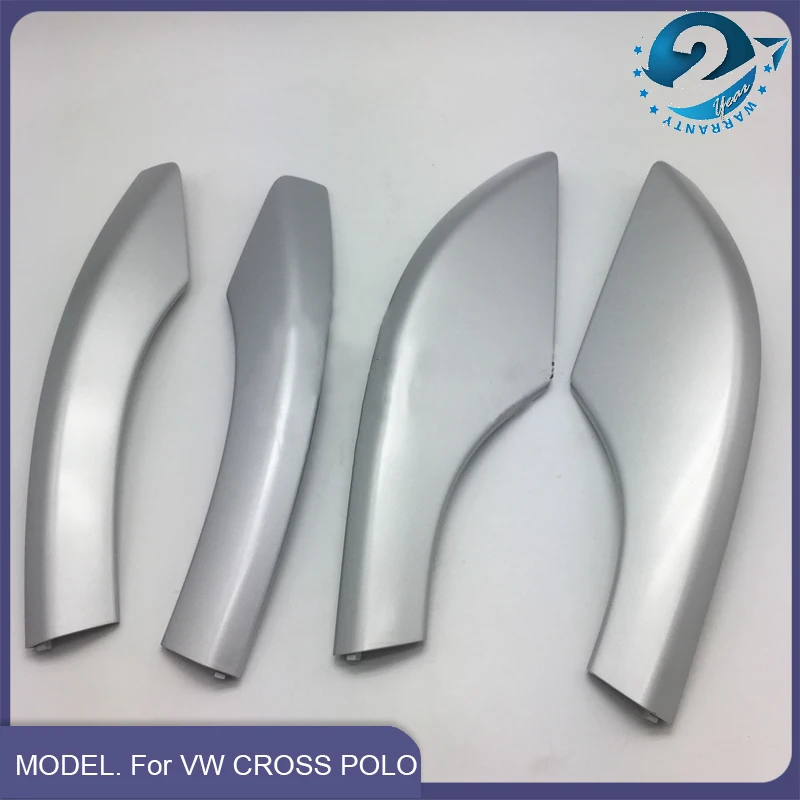 4PCS/Set Auto Roof Luggage Rack Guard Cover Cap For VW CROSS POLO 2007 2008 2009 2010 2011