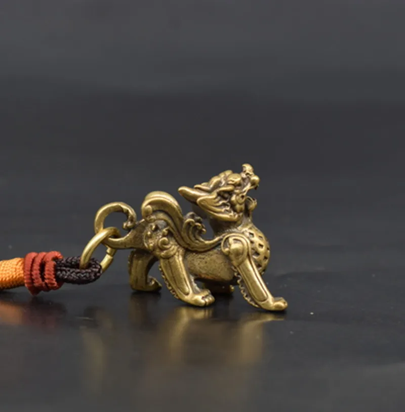 Мужская подвеска в виде дракона стиле ретро |