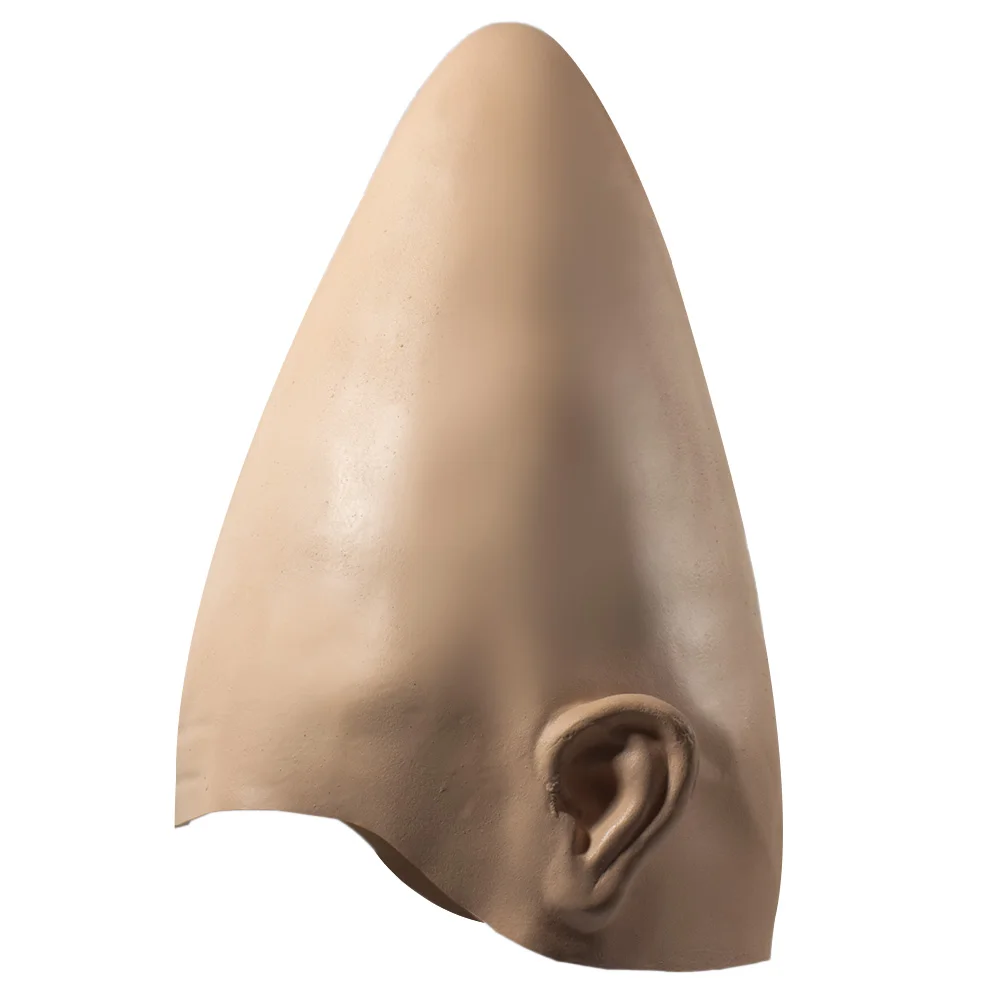 

Halloween Alien Coneheads Egg Head Headgear Mask Horror Helmet Latex Mask Headgear Costume Holiday Party Cosplay Decoration