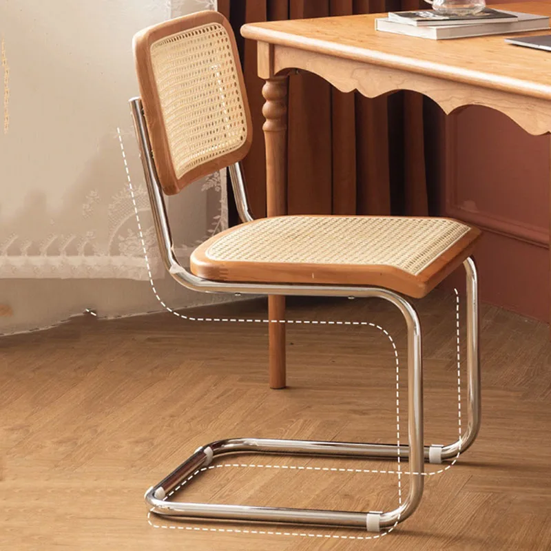 

Кожаные обеденные стулья Luxuryer, роскошные стулья из ротанга, обеденные стулья, уличные стулья, мебель для кафе